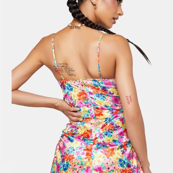 For Love And Lemons Multicolor Floral Dress - Picture 3 of 7